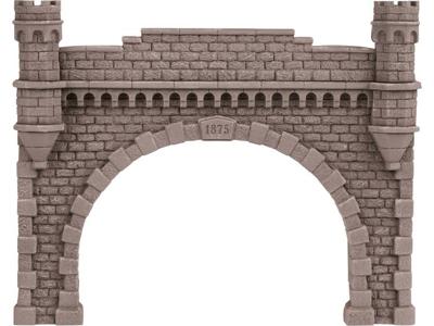 Noch 58271 H0 Tunnelportaal ruwe stenen, dubbelspoor Noch 58271 H0 Tunnelportaal ruwe stenen, dubbelspoor
