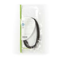 Stereo-Audiokabel | 3,5 mm Male Dun - 3,5 mm Male Dun | 2,0 m | Zwart - thumbnail