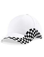 Beechfield CB159 Grand Prix Cap - Black - One Size - thumbnail