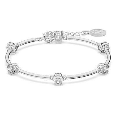 Swarovski 5641680 Armband Constella zilverkleurig-wit 17-20 cm - thumbnail