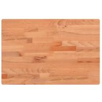 Badkamer wandschap staal en massief beukenhout - thumbnail