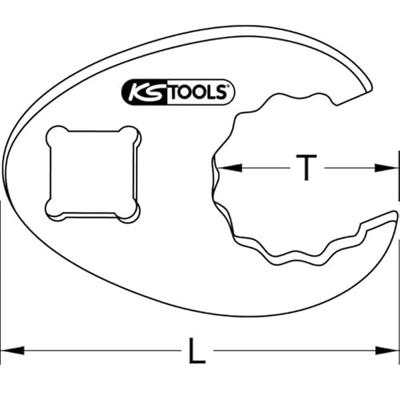 KS Tools 9133916 Insteekdopsleutel