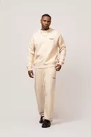 Equalité Fluffy Knit Trainingspak Heren Gebroken Wit - Maat XL - Kleur: Gebroken WitBruin | Soccerfanshop - thumbnail