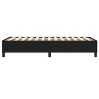 Bedframe zonder matras 100x200 cm stof zwart - thumbnail