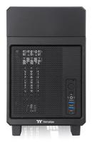 Thermaltake TR100 Black Mini-tower Gaming-behuizing Zwart Zijvenster - thumbnail