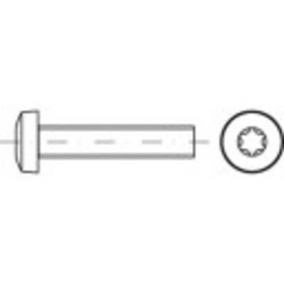 TOOLCRAFT TO-5379720 Lenskopschroeven M4 12 mm Binnen-T RVS A2 1000 stuk(s)