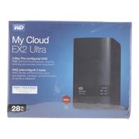 WD My Cloud EX2 Ultra WDBVBZ0280JCH - Apparaat voor persoonlijke cloud-opslag - 2 bays - 28 TB - HDD 14 TB x 2 - RAID 0, 1, JBOD - RAM 1 GB - thumbnail