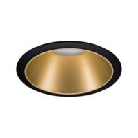 Paulmann 93395 LED-inbouwlamp GU10 Zwart (mat), Goud - thumbnail