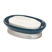 iDesign - Zeepblokhouder, Keramiek|Kunststof, Blauw - iDesign | Bexley - thumbnail