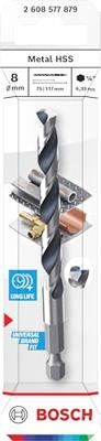 Bosch Accessoires Metaalboor HSS PointTeQ | 8.0 mm - 2608577879