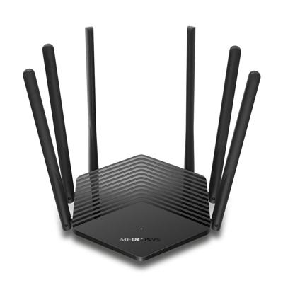 Mercusys MR50G draadloze router Gigabit Ethernet Dual-band (2.4 GHz / 5 GHz) Zwart - thumbnail