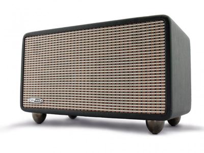Speaker met Bluetooth® technologie - Retro USB Zwart (HFG411BT)