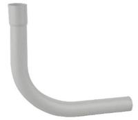 Kirchhoff Vlakke buisbocht 90°, wit, 200 x 200 mm - 98818340 - thumbnail