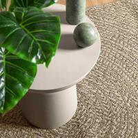 VidaXL Vloerkleed zizur beige binnen en buiten 140x200 cm jute look - thumbnail