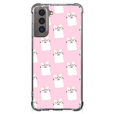 Samsung Galaxy S21 Case Anti-shock Sleeping Cats Samsung Galaxy S21 Case Anti-shock Sleeping Cats