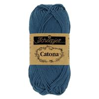 Scheepjes Catona 25g - 164 Light Navy - Haakgaren / Breigaren - thumbnail