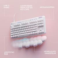 Logitech G G713 TKL toetsenbord Wit - GX Red Linear - thumbnail
