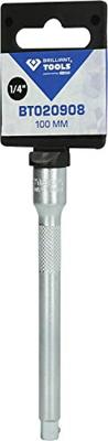 Brilliant Tools BT020908 BT020908 Dopsleutelverlenging Aandrijving 1/4 (6.3 mm) 100 mm 1 stuk(s) Brilliant Tools BT020908 BT020908 Dopsleutelverlenging Aandrijving 1/4 (6.3 mm) 100 mm 1 stuk(s)