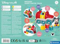 Clementoni baby - disney vormenstoof mickey mouse trein, 5dlg. - thumbnail