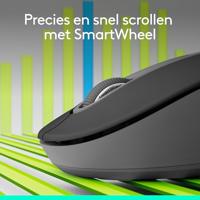 Logitech Signature M650 L left Muis Radiografisch, Bluetooth Maat: L Optisch Graphite 5 Toetsen 4000 dpi - thumbnail