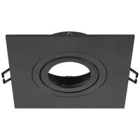 SLV InbouwringNew Tria 75 XL vierkant zwart - zonder fitting - 1007635 - thumbnail