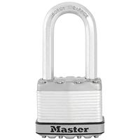 Masterlock 50mm treated steel body for weather resistance - 51mm octagonal boron- - M5EURDLH - thumbnail