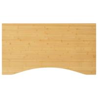 Bureaublad 100x60x4 cm bamboe - thumbnail
