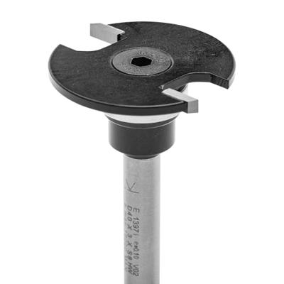 ENT Schijffrees met vaste spindel 40x3x54, Kolf 8mm, met lager 19mm - 7913971 - 7913971