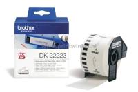 Brother DK-22223 Rol met etiketten 50 mm x 30.48 m Papier Wit 1 stuk(s) Permanent hechtend DK22223 Universele etiketten - thumbnail