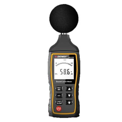 SNDWAY handheld hoge precisie ruis decibel meter model: SW524 (opslag + USB-communicatie)