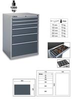 Beta C35/6Gm-Industrieel Ladenblok 6 Laden - 035000162 - thumbnail