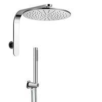 Inbouw Regendouche Damast Doccia Lybra Tondo Chroom Damast - thumbnail