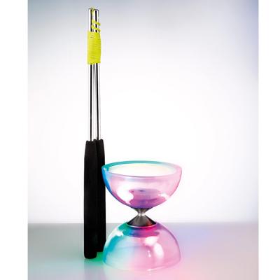 Eureka Diabolo met led verlichting en aluminium stokken Eureka Diabolo met led verlichting en aluminium stokken