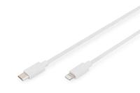 Digitus Mobiele telefoon, Apple iPad/iPhone/iPod, Laptop Laadkabel [1x USB - 1x Lightning] 2 m - thumbnail