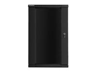 Lanberg WF01-6622-10B rack 22U Wandrek Zwart - thumbnail
