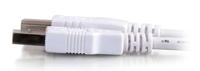 C2G USB 2.0 A/B Kabel 1 m - USB kabel (USB A, USB B, 1 m, 0.059 kg (0.13 lbs) Wit - thumbnail