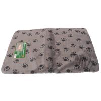 Kussen voor draadkooi grijs/paw 120x75 cm anti slip Slaapplezier Gebr. de Boon - Gebr de boon - thumbnail