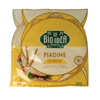 Spelt piadine wrap bio 4 Stuks - thumbnail