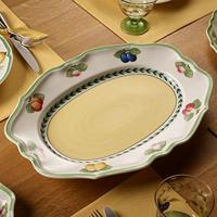 VILLEROY & BOCH - French Garden Fleurence - Vleesschaal ovaal 44cm - thumbnail