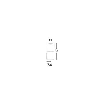 Lyora Grijze wandlampStick design - 713412