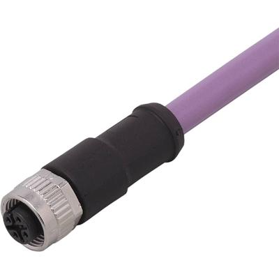 ifm Electronic E11596 Aansluitkabel Aantal polen (sensoren): 5 Bus, recht 2 m 1 stuk(s)