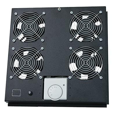LogiLink FAW102B 19 inch 2 x Ventilator voor patchkast Zwart