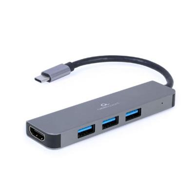 Cablexpert USB-C 2-in-1 multi adapter USB-C dock 2-voudig - 9530502 Cablexpert USB-C 2-in-1 multi adapter USB-C dock 2-voudig - 9530502