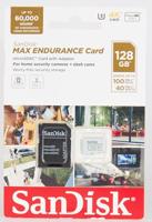 SanDisk Max Endurance microSDHC-kaart Retail 128 GB - thumbnail