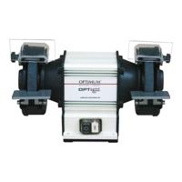 OPTIMUM dubbele slijpmachine "optigrind gu 18" double grinder gu18 - thumbnail