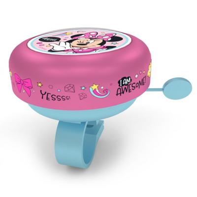 Disney minnie mouse fietsbel meisjes roze/lichtblauw