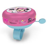 Disney minnie mouse fietsbel meisjes roze/lichtblauw - thumbnail