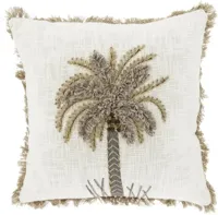 Unique Living kussen teske 45x45cm dove white - thumbnail