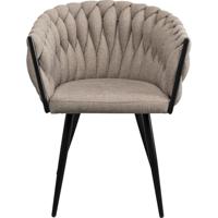 Kare Design Dean Stoel met armleuningen beige - thumbnail