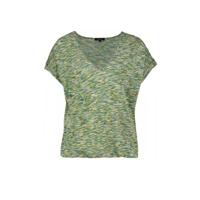 Claudia Sträter top met all over print groen/blauw/wit - thumbnail